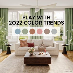 Play with Color Palettes: Try for 2022 Color Trends - POVISON