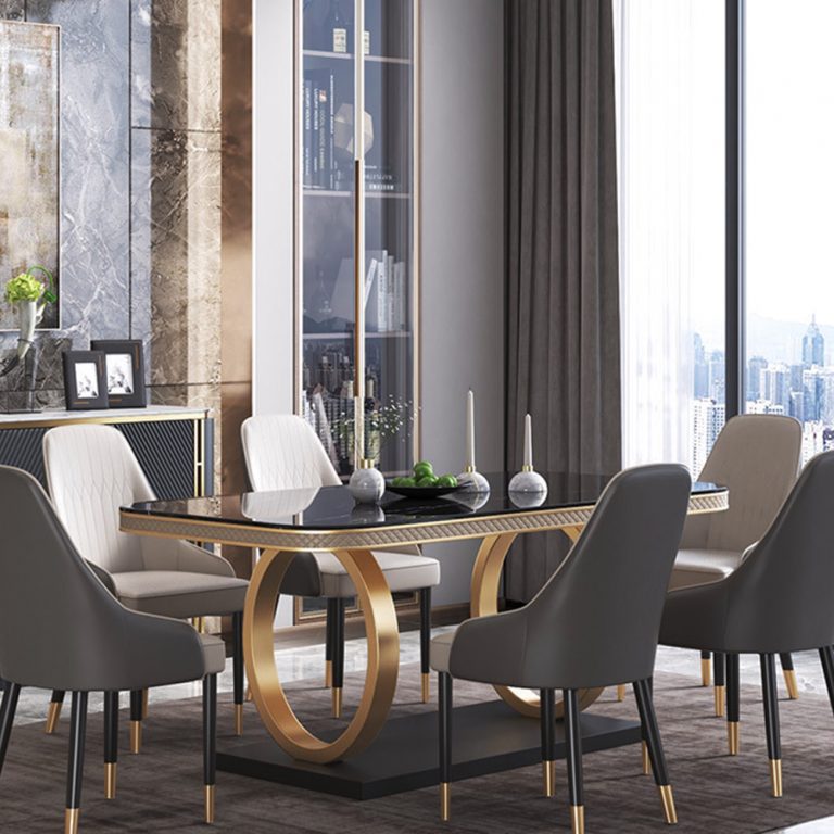 The Best 7 Modern Black Dining Table Ideas for 2023 – POVISON