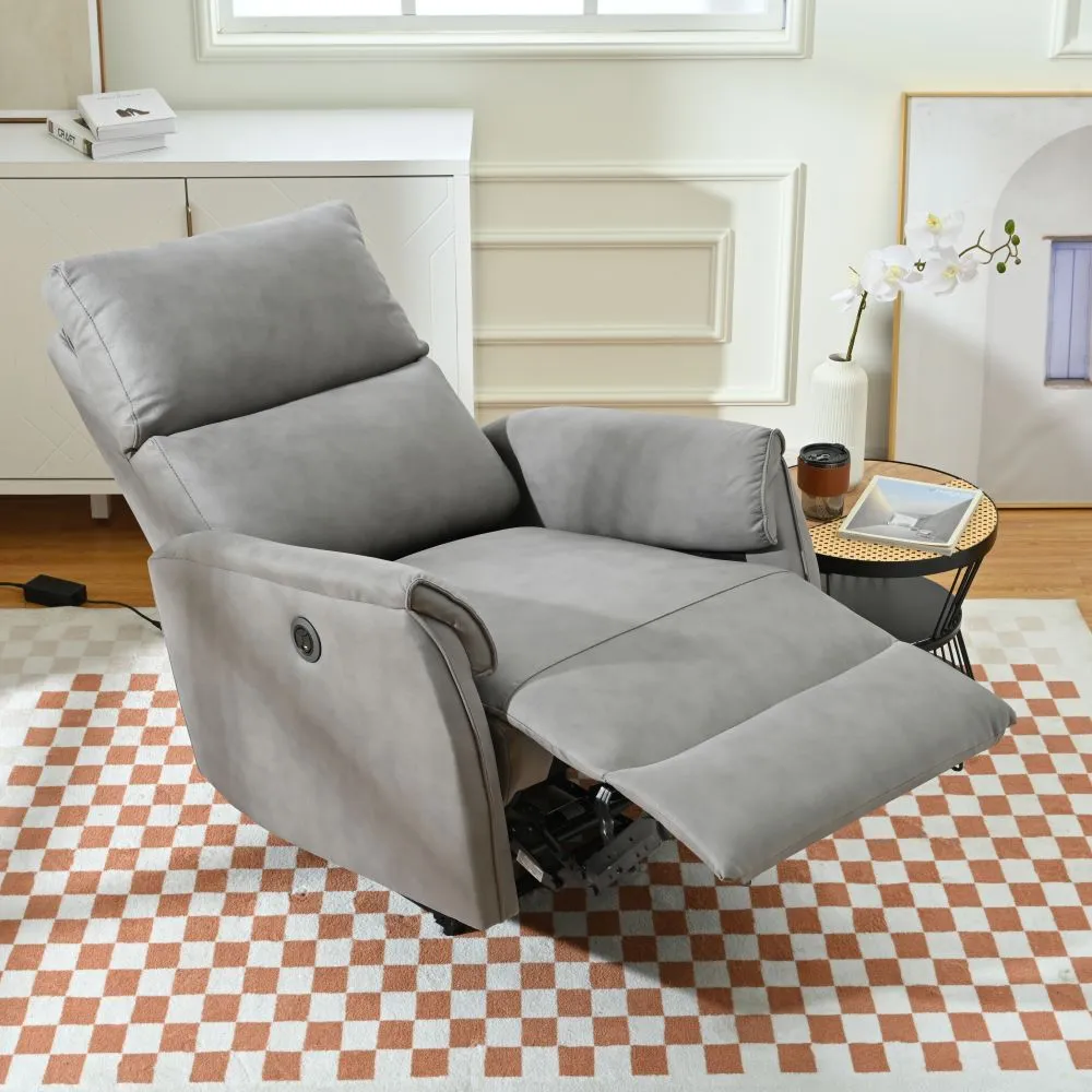 Comfy reading chair with ottoman hot sale