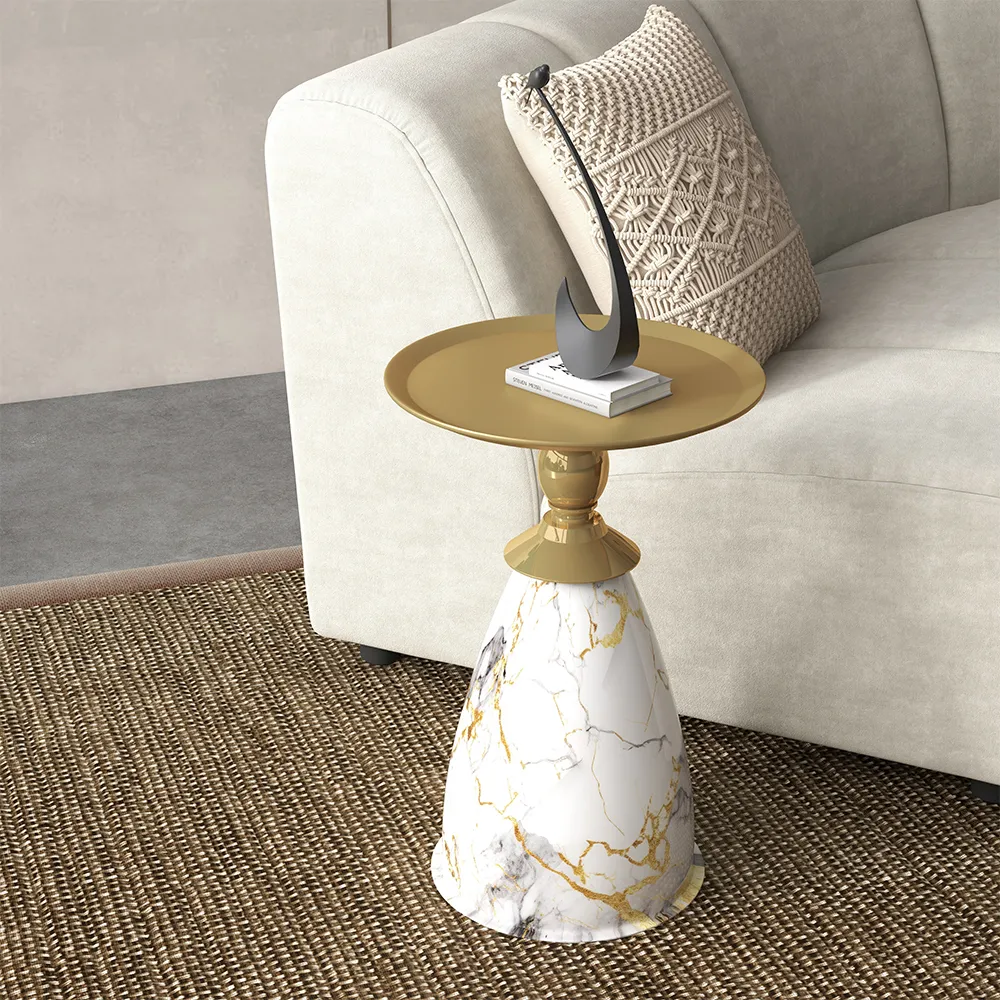 Light Luxury Irregular Side Table