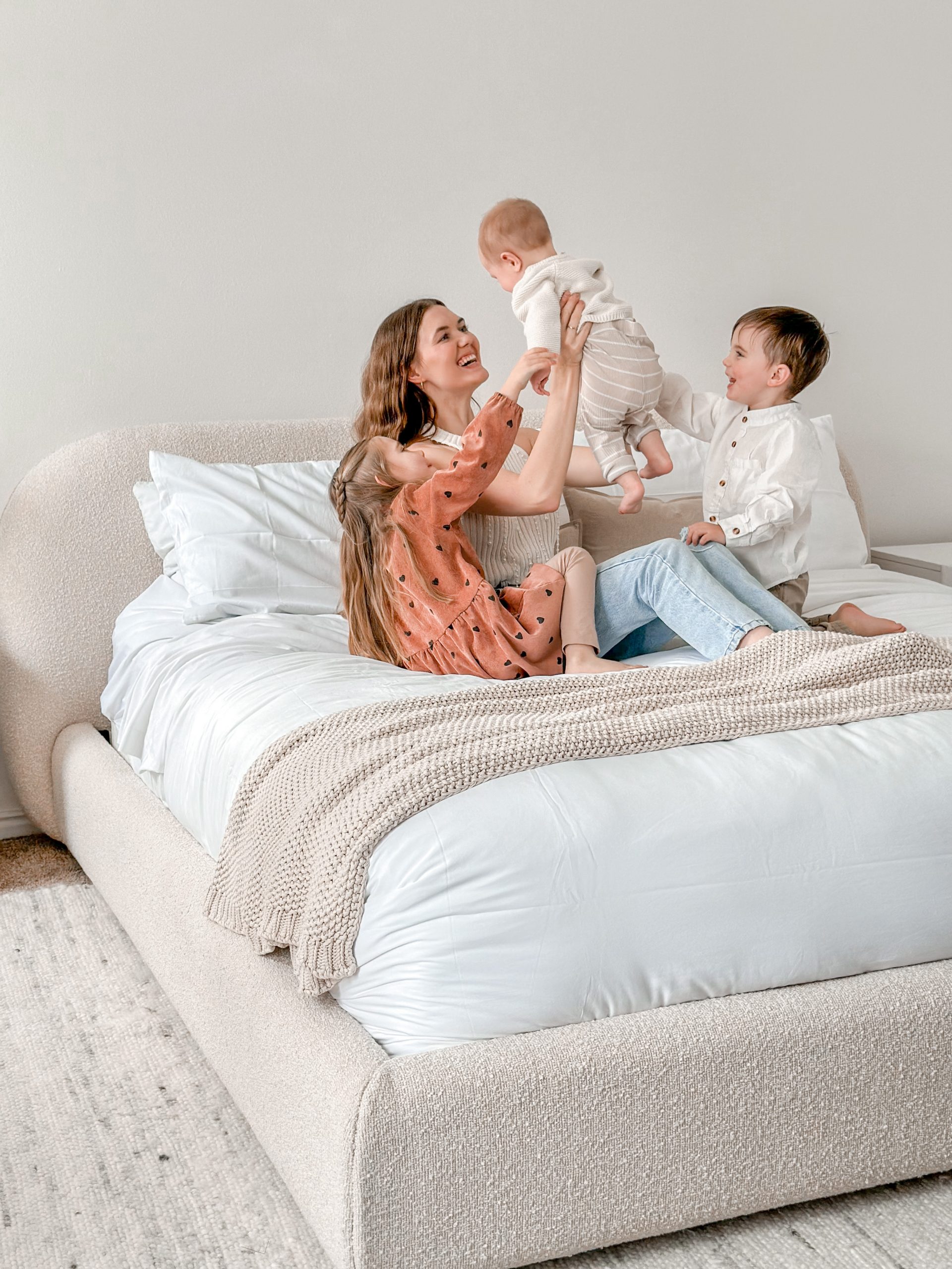 Upholstered Bed Frame for Sleep Comfort