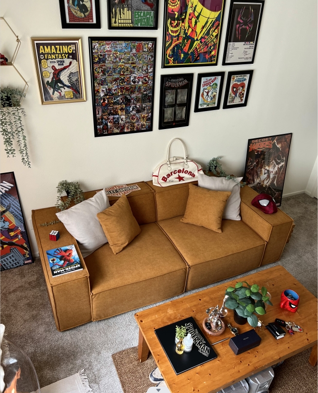 Cube Couch for Apartment